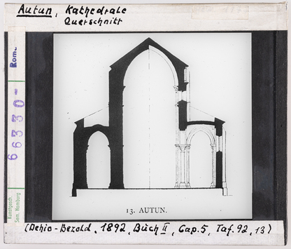 Vorschaubild Autun: Kathedrale Saint-Lazare, Querschnitt 